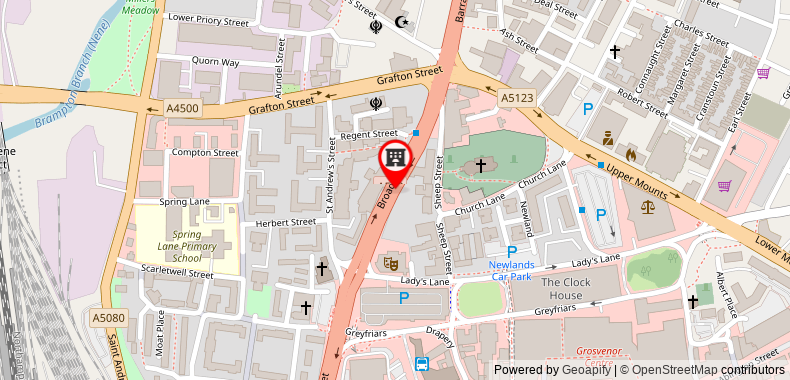 Cotels Serviced Apartments - Centro on maps