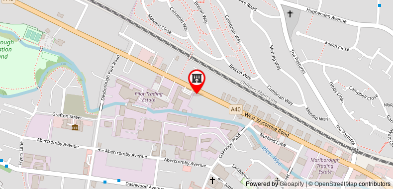 在地图上查看阿姆斯特丹宮廷酒店