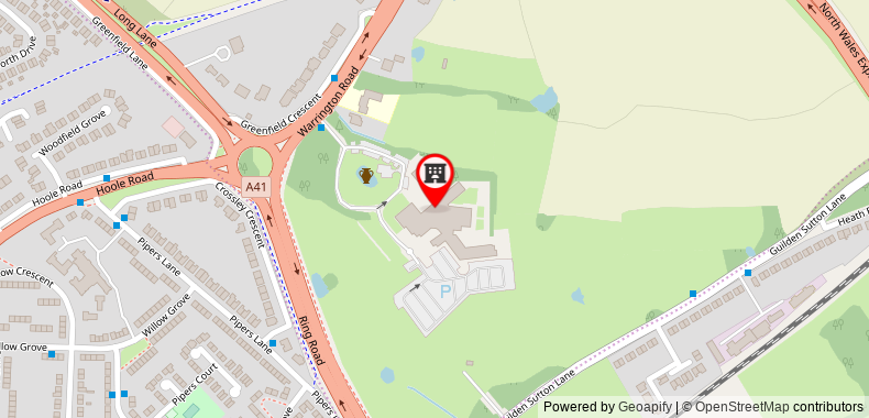 DoubleTree By Hilton Chester Hotel on maps