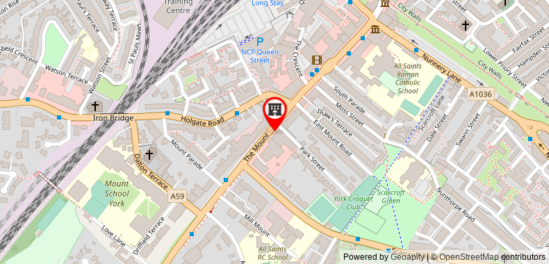 Ibis York Centre Hotel on maps