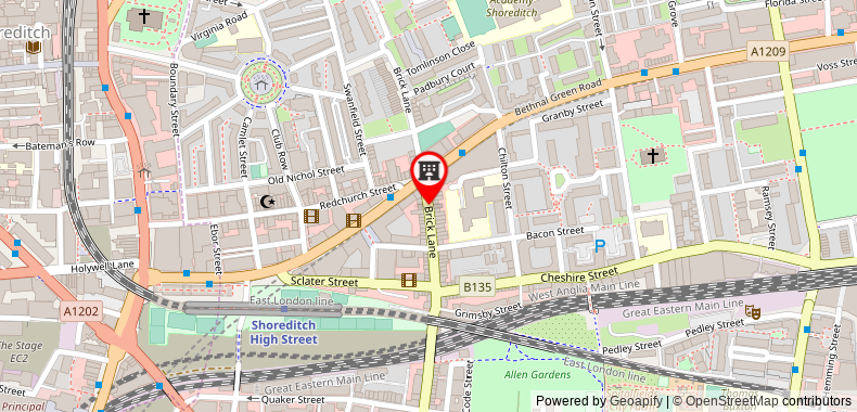 Ultimate Luxury London City Penthouse on maps