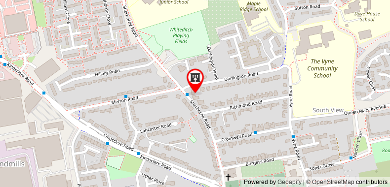 Bản đồ đến St Raphael House- Central executive 2bed apartment