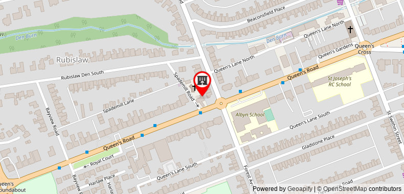Bản đồ đến Oakhill Apartments City Centre Westend