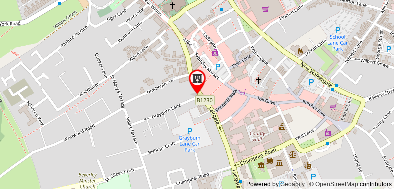 Best Western Lairgate Hotel on maps