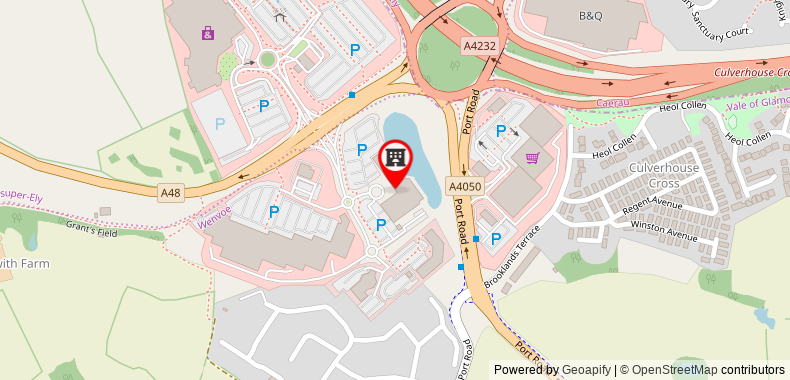 Copthorne Hotel Cardiff-Caerdydd on maps