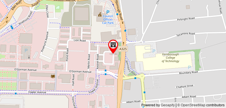 Bản đồ đến Zebra Serviced Apartments@Wallis Square