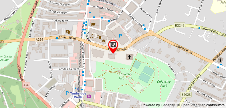 Bản đồ đến Khách sạn Du Vin & Bistro Tunbridge Wells