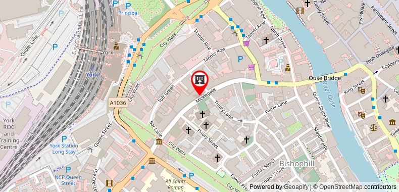 Safestay Hostel York on maps