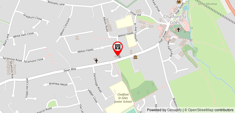 Deanway Serviced Apts. Chalfont St Giles - Apt 01 on maps