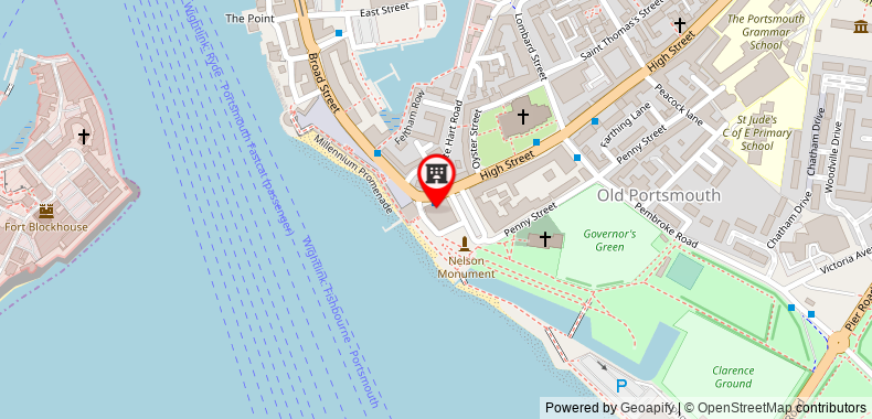The Wellington Restaurant and Bar on maps