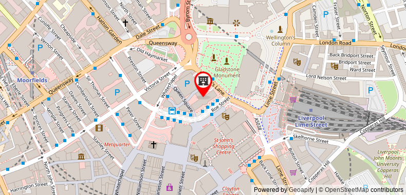 Delta Hotels by Marriott Liverpool City Centre on maps