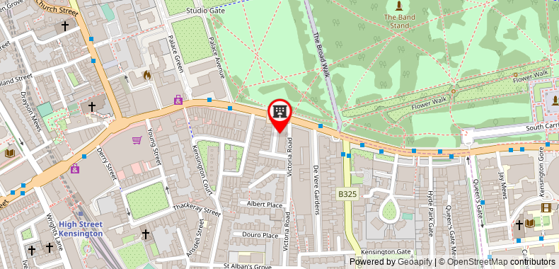 Bản đồ đến Khách sạn Milestone Kensington