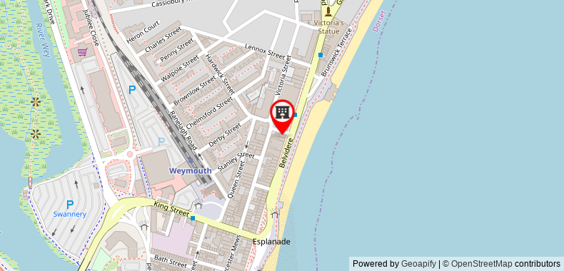 Bản đồ đến Khách sạn Acqua Beach and Bar