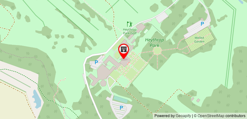 Bản đồ đến Crowne Plaza Heythrop Park-Oxford