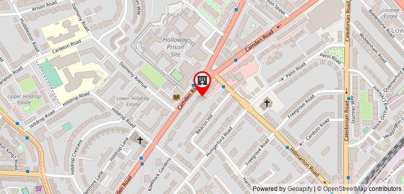 Camden Prime Apart Hotel on maps