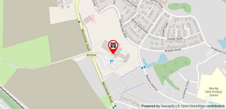 Macdonald Botley Park Hotel and Spa on maps