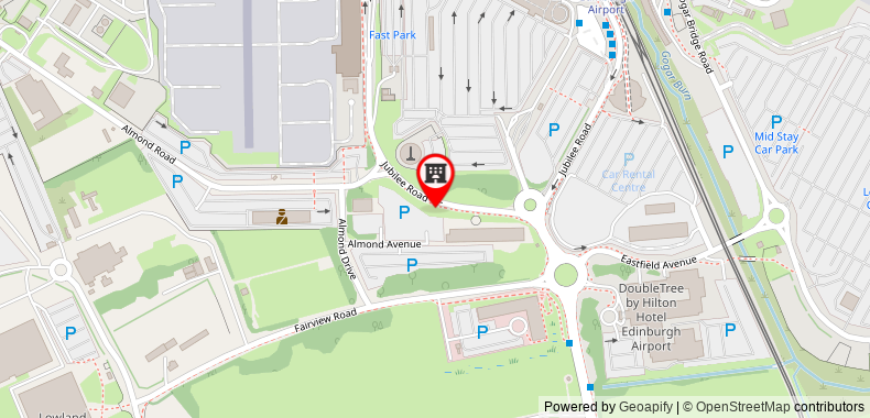 Hampton by Hilton Edinburgh Airport on maps