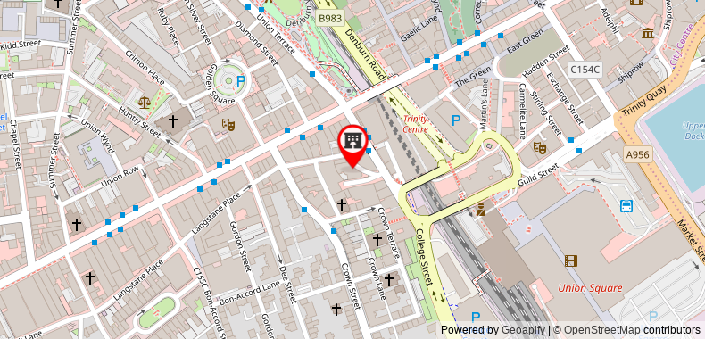 Citi Hotel Aberdeen on maps