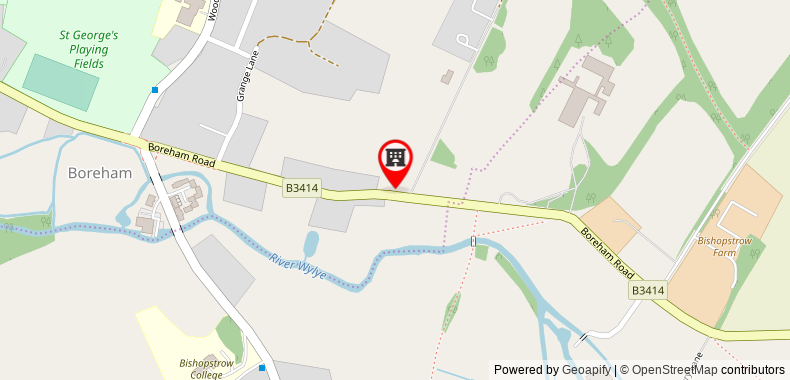 Bishopstrow Hotel and Spa on maps