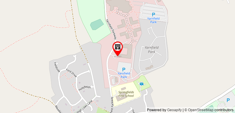 Bản đồ đến Yarnfield Park Training And Conference Centre