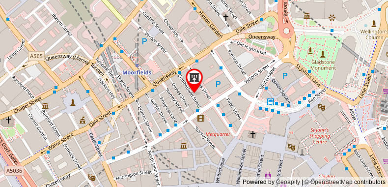 Base Serviced Apartments - Cumberland Street on maps
