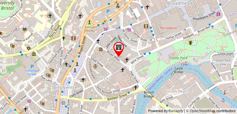 Mercure Bristol Grand Hotel on maps