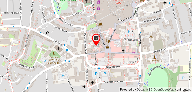 Penthouse - Basingstoke on maps