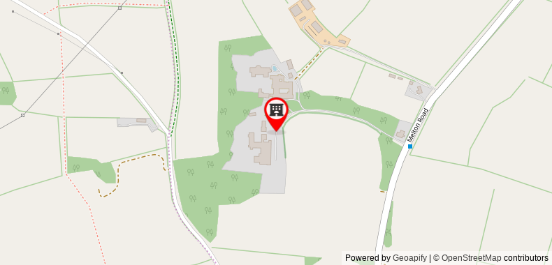 Scalford Hall Hotel on maps