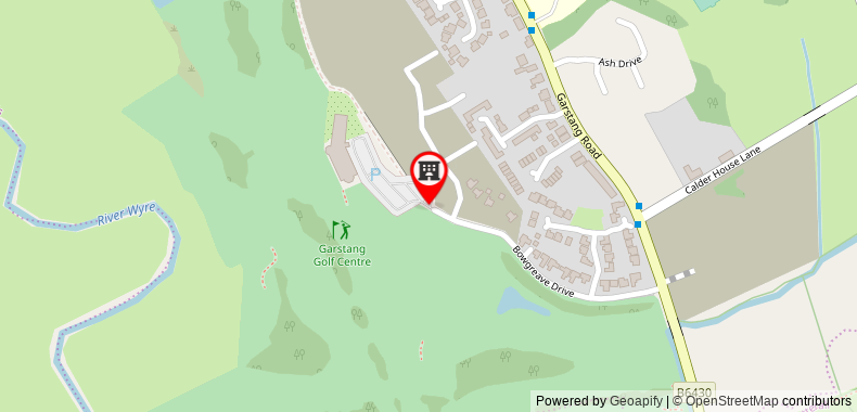 Best Western Preston Garstang Country Hotel and Golf Club on maps