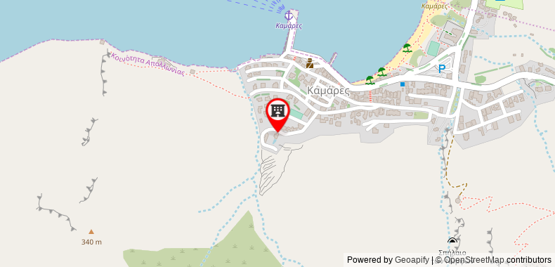 在地图上查看馬爾加多酒店