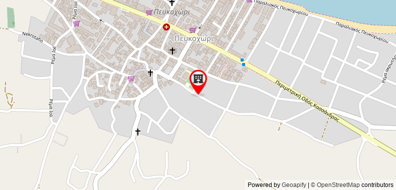 Apanemia Apartments by Flegra Hotels on maps