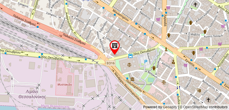Anessis Hotel on maps