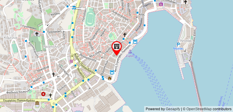Diogenis Hotel on maps