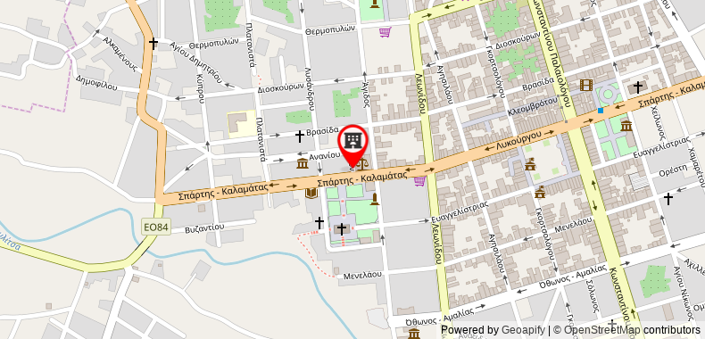 Bản đồ đến Khách sạn Dioscouri