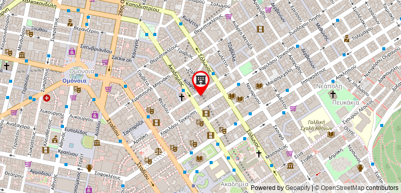 Bản đồ đến Khách sạn Novus City