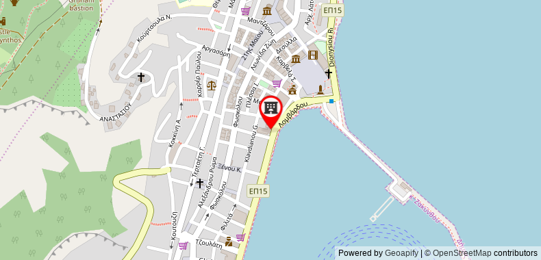 Bản đồ đến Khách sạn Strada Marina