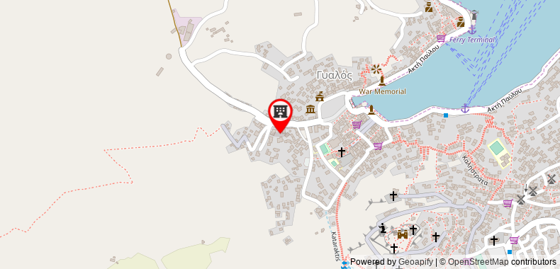 Bản đồ đến Iapetos Village