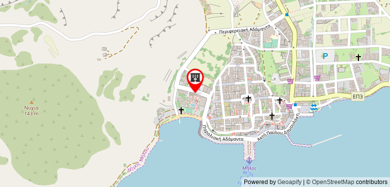 Bản đồ đến Khách sạn Eleni