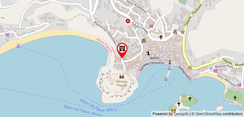 Palatino Hotel on maps