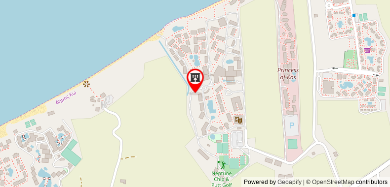 Neptune Hotel-Resort, Convention Centre & Spa on maps