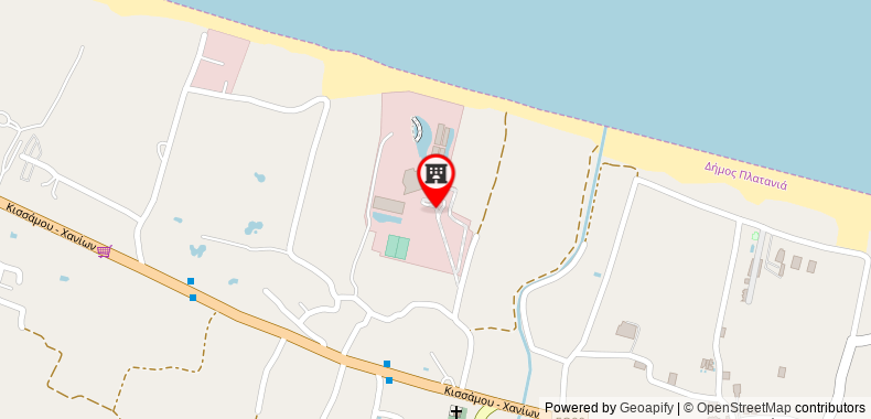 Giannoulis - Cavo Spada Luxury Sport and Leisure Resort and Spa - All Inclusive on maps