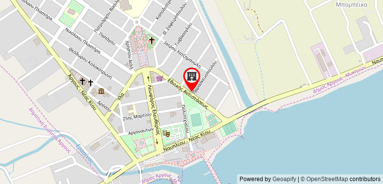 Bản đồ đến Khách sạn Alexandros Boutique