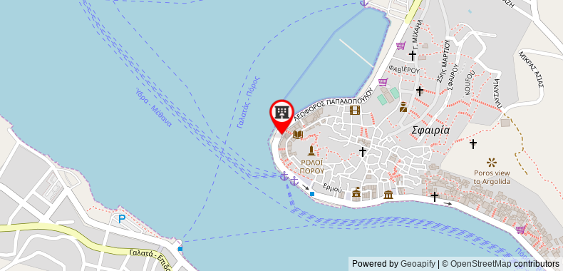 The Manessi City Boutique Hotel on maps
