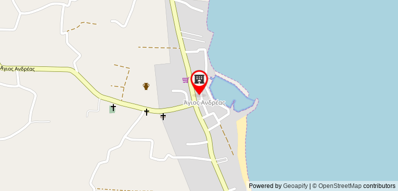 Akroyali Hotel on maps