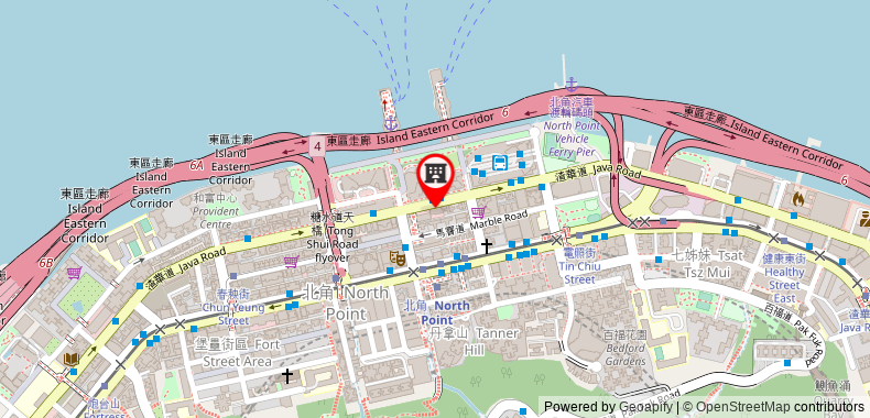 Bản đồ đến Ibis Hong Kong North Point