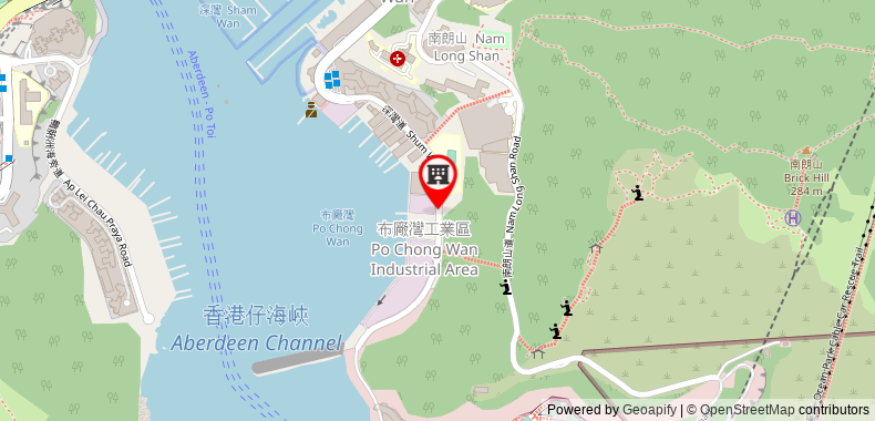 在地图上查看香港富麗敦海洋公園酒店