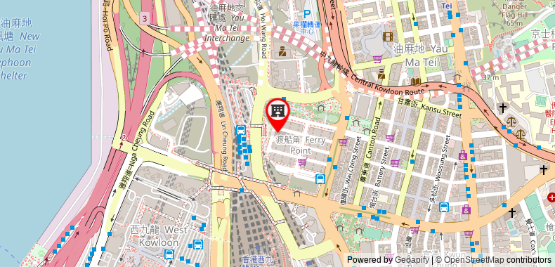 Bản đồ đến 1#8min walk to Kowloon Station 5min Austin Station