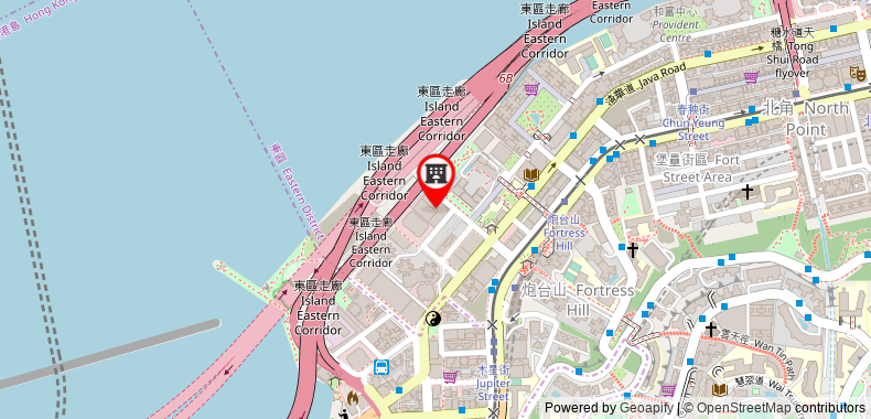 Harbour Grand Hong Kong Hotel on maps
