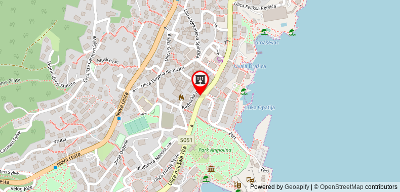 Amadria Park Agava Hotel on maps