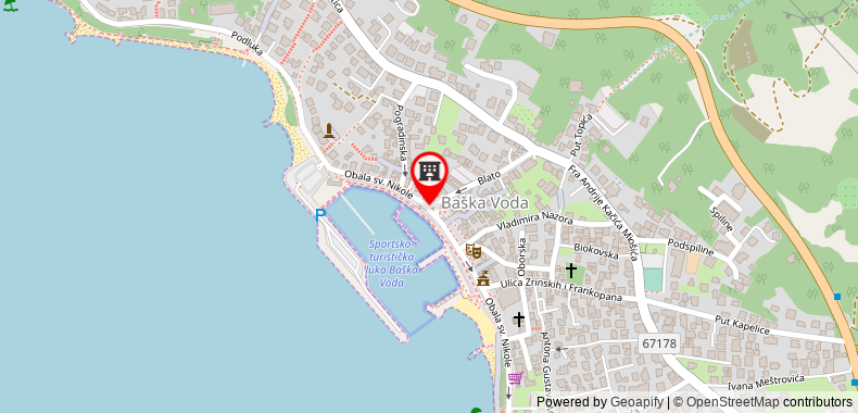 Bản đồ đến Mobile Homes Adriatic Kampovi Basko Polje